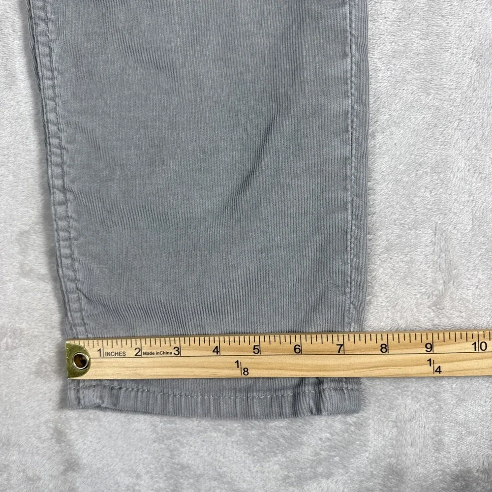 Levi's 511 Pants Corduroy Slim Light Gray Stretch Men's Size 38X32 - Picture 8 of 10
